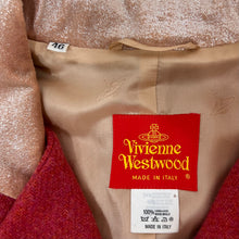 Load image into Gallery viewer, Vivienne Westwood Vintage 1990s Red Tweed Skirt Suit