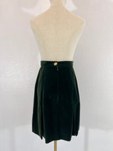 Load image into Gallery viewer, Vivienne Westwood Vintage 1990s Green Velvet Bettina Skirt Suit
