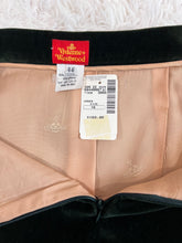 Load image into Gallery viewer, Vivienne Westwood Vintage 1990s Green Velvet Bettina Skirt Suit