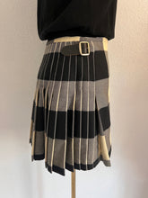 Load image into Gallery viewer, Vivienne Westwood Gold Label 1999 Black and White Check Tartan Kilt Skirt