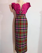 Load image into Gallery viewer, Vivienne Westwood Vintage 1994 Bruce of Kinnaird Tartan Maxi Bustle Skirt