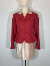 Load image into Gallery viewer, Vivienne Westwood Vintage 1990s Red Tweed Skirt Suit