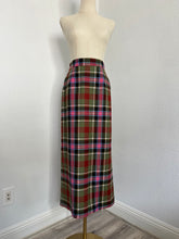 Load image into Gallery viewer, Vivienne Westwood Vintage 1994 Bruce of Kinnaird Tartan Maxi Bustle Skirt