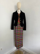 Load image into Gallery viewer, Vivienne Westwood Vintage 1994 Bruce of Kinnaird Tartan Maxi Bustle Skirt