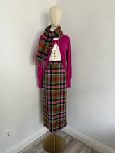 Load image into Gallery viewer, Vivienne Westwood Vintage 1994 Bruce of Kinnaird Tartan Maxi Bustle Skirt