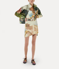 Load image into Gallery viewer, Vivienne Westwood 2022 Boucher Print Infinity Denim Skirt