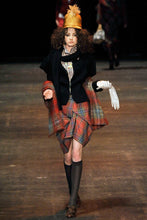 Load image into Gallery viewer, Vivienne Westwood Red Label AW 2009 Maclean of Duart Tartan Wide Collar Jacket and Pockets Mini Skirt Suit