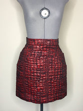 Load image into Gallery viewer, Vivienne Westwood Anglomania Polar Jacquard Mini Skirt Red