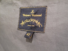 Load image into Gallery viewer, Vivienne Westwood Anglomania Long Sleeve Sunday Dress in Dark Grey