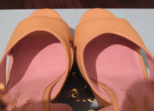 Load image into Gallery viewer, Vivienne Westwood Anglomania Label Victoria Platform Sandals in Natural Leather