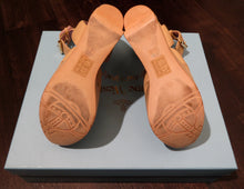 Load image into Gallery viewer, Vivienne Westwood Anglomania Label Victoria Platform Sandals in Natural Leather