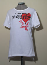 Load image into Gallery viewer, Vivienne Westwood Gold Label I Am Not A Terrorist Please Don't Arrest Me T-Shirt White