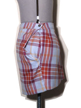 Load image into Gallery viewer, Vivienne Westwood Red Label AW 2010 Pockets Mini Skirt in Light Blue Tartan