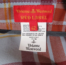 Load image into Gallery viewer, Vivienne Westwood Red Label AW 2010 Pockets Mini Skirt in Light Blue Tartan