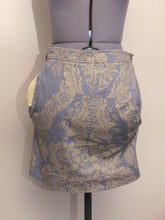 Load image into Gallery viewer, Vivienne Westwood Red Label SS 2010 Brocade Denim Pockets Mini Skirt Green
