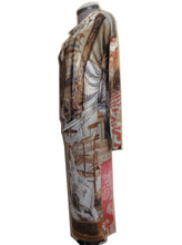Load image into Gallery viewer, Vivienne Westwood Anglomania Salon Parlor Print New Drape Dress