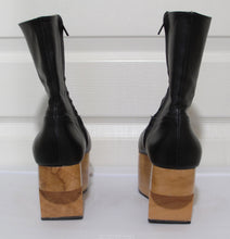 Load image into Gallery viewer, Vivienne Westwood Gold Label Rocking Horse Shoes Boots Black Kid Leather