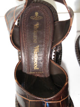 Load image into Gallery viewer, Vivienne Westwood Accessories Label Mock Croc Cocco Lucido Platform Slave Sandal Clompers