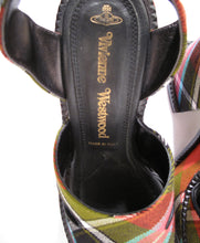 Load image into Gallery viewer, Vivienne Westwood Accessories Label Bruce of Kinnaird Tartan Platform Slave Sandal Clompers