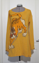 Load image into Gallery viewer, Vivienne Westwood Anglomania SS 2010 Tiger Print Long Sleeve Pirate Shirt
