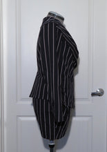 Load image into Gallery viewer, Vivienne Westwood Anglomania Black and Brown Striped Shorts Suit