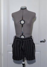 Load image into Gallery viewer, Vivienne Westwood Anglomania Black and Brown Striped Shorts Suit