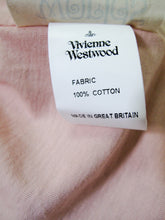 Load image into Gallery viewer, Vivienne Westwood Worlds End Tits Square Shirt in Peach and Navy