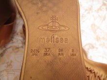 Load image into Gallery viewer, Vivienne Westwood Melissa Rocking Horse Shoes Winged Slave Sandals Gold