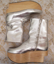 Load image into Gallery viewer, Vivienne Westwood Gold Label Rocking Horse Shoes Boots Silver