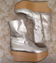Load image into Gallery viewer, Vivienne Westwood Gold Label Rocking Horse Shoes Boots Silver