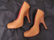Load image into Gallery viewer, Vivienne Westwood Accessories Label Powerstation Natural Leather Courts Heels