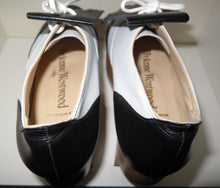 Load image into Gallery viewer, Vivienne Westwood Gold Label Rocking Horse Shoes Golfs Black and White Kid Leather