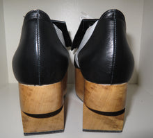 Load image into Gallery viewer, Vivienne Westwood Gold Label Rocking Horse Shoes Golfs Black and White Kid Leather