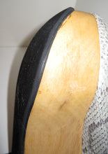 Load image into Gallery viewer, Vivienne Westwood Vintage 1980s Gold Label Rocking Horse Shoes Ballerina Grey Python