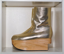 Load image into Gallery viewer, Vivienne Westwood Gold Label Rocking Horse Shoes Boots Gold Metallic