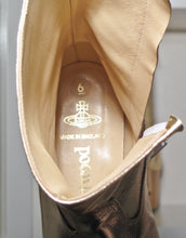 Load image into Gallery viewer, Vivienne Westwood Gold Label Rocking Horse Shoes Boots Gold Metallic