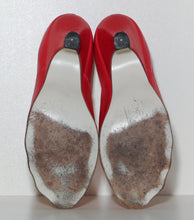 Load image into Gallery viewer, Vivienne Westwood Gold Label Low Heel T-Strap Red Leather