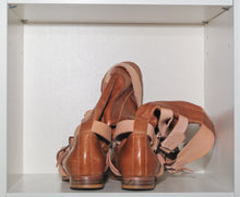 Load image into Gallery viewer, Vivienne Westwood Gold Label Pirate Boots Yellow Leather