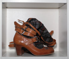 Load image into Gallery viewer, Vivienne Westwood for Nine West 2006 Knee High Tartan Boots