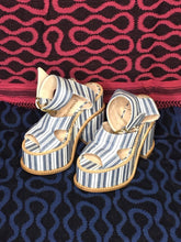 Load image into Gallery viewer, Vivienne Westwood Gold Label Clomper Slave Sandals Platform Heels