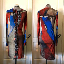 Load image into Gallery viewer, Vivienne Westwood Anglomania Sample Dress in Union Jack Print