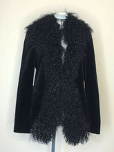 Load image into Gallery viewer, Vivienne Westwood Red Label Goat Fur Black Velvet Jacket