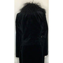 Load image into Gallery viewer, Vivienne Westwood Red Label Goat Fur Black Velvet Jacket