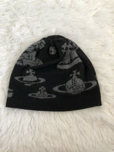 Load image into Gallery viewer, Vivienne Westwood Accessories Label Orb Knit Beanie Hat