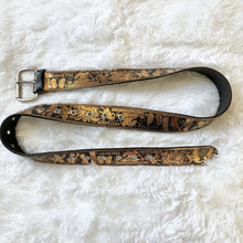 Load image into Gallery viewer, Vivienne Westwood Alex Belt Black with Gold Details