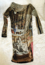 Load image into Gallery viewer, Vivienne Westwood Anglomania 2012 Salon Parlor Print Drape Dress