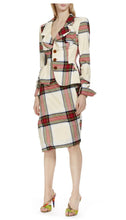 Load image into Gallery viewer, Vivienne Westwood Andreas Kronthaler SS 2018 Federal Tartan Drunken Tailoring Alcoholic Jacket and Long Polina Skirt