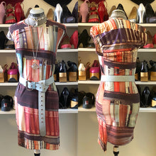 Load image into Gallery viewer, Vivienne Westwood 2001 Book Print Bodycon Dress