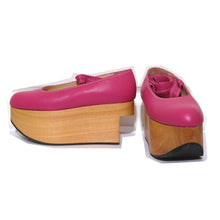 Load image into Gallery viewer, Vivienne Westwood Gold Label Rocking Horse Shoes Ballerina Raspberry Pink