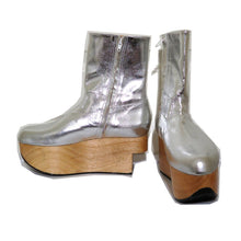 Load image into Gallery viewer, Vivienne Westwood Gold Label Rocking Horse Shoes Boots Silver